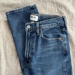 AGOLDE Merrel Mid Rise Straight Jeans